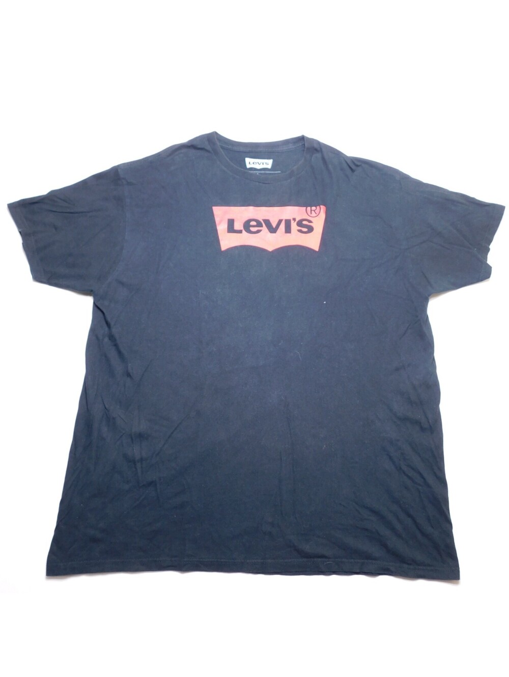 Levi's Men's Size L Large Black Classic Batwing Logo Graphic T-Shirt Cotton